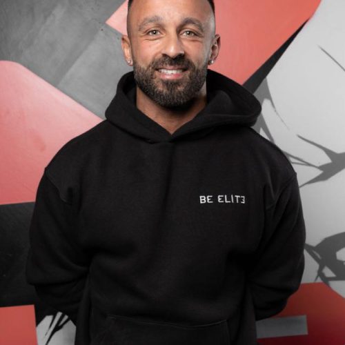 A photo of Shane Pace, the owner and head coach of Be-Elit3 gym, ready to motivate and guide you towards your fitness goals.